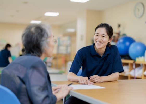 理学療法士によるリハビリテーションの内容