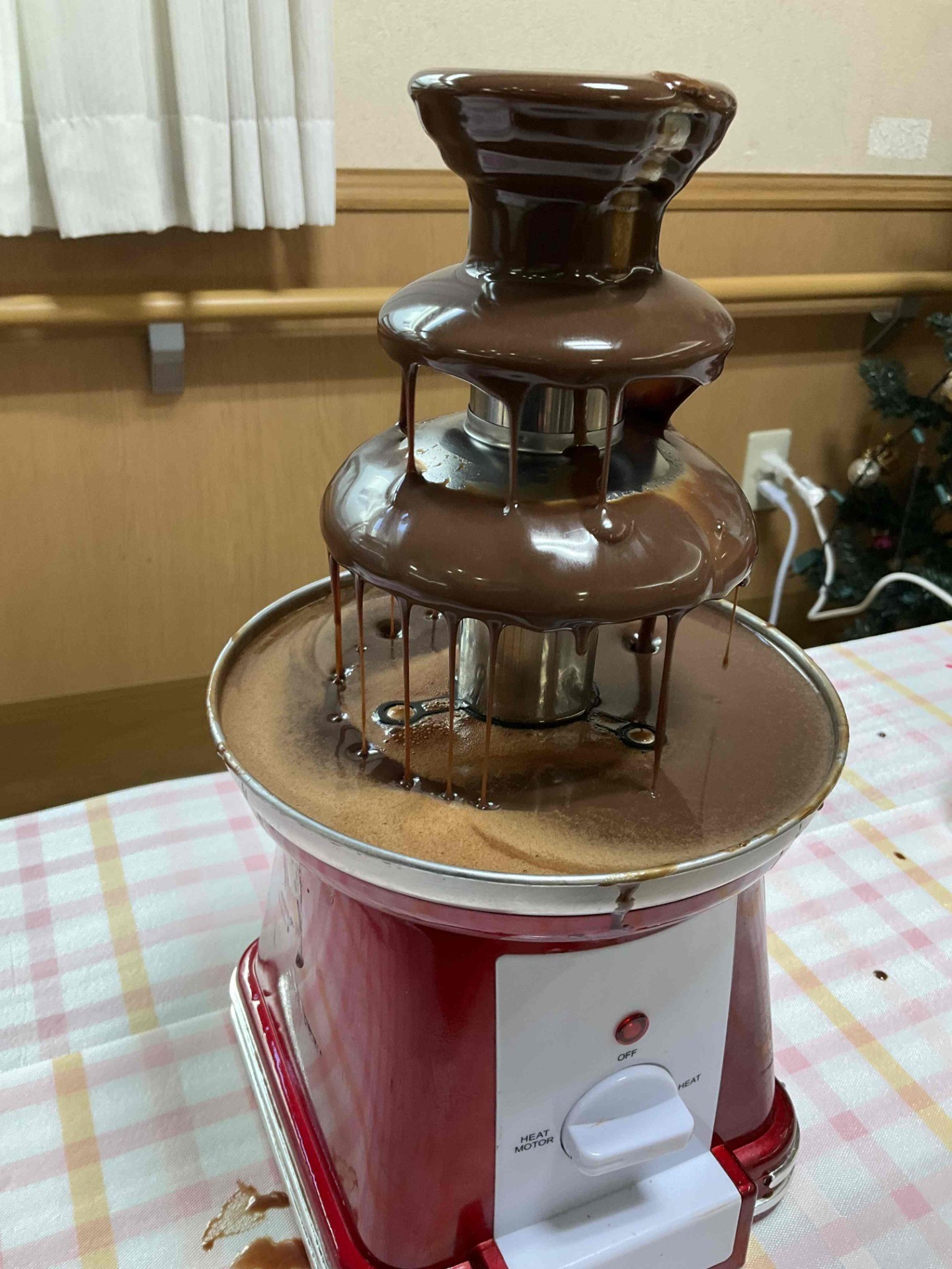 チョコレートフォンデュ