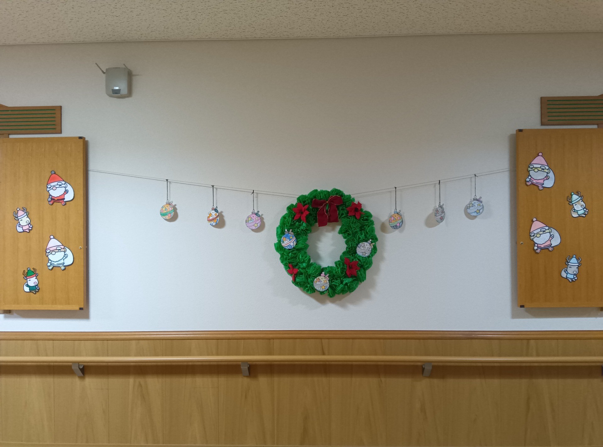 ＜デイケア＞クリスマス飾り